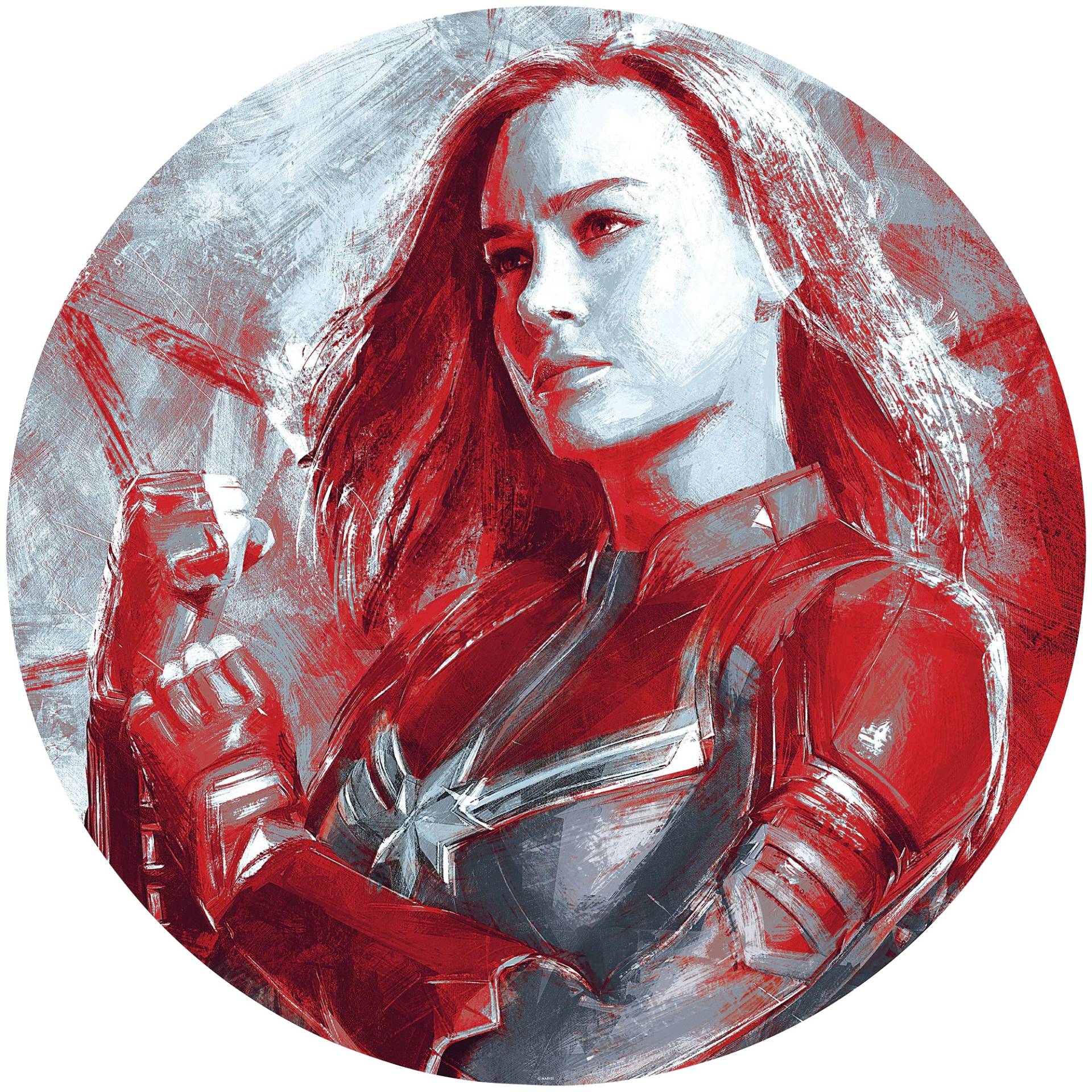 Komar Fototapete »Avengers Painting Captain Marvel« von Komar