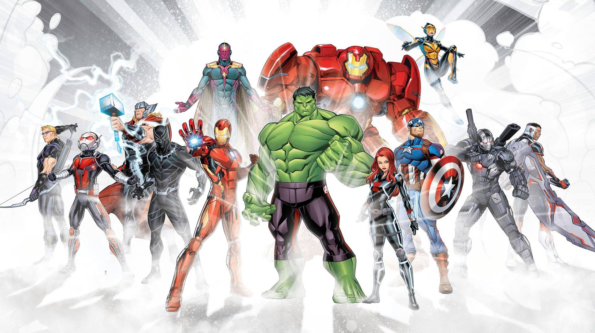 Komar Vliestapete »Digitaldruck Vlies - Avengers Unite - Grösse 500 x 280 cm«, bedruckt, Kinderzimmer Komar Vliestapete »Digitaldruck Vlies - Avengers Unite - Grösse 500 x 280 cm«, bedruckt, Kinderzimmer von Komar
