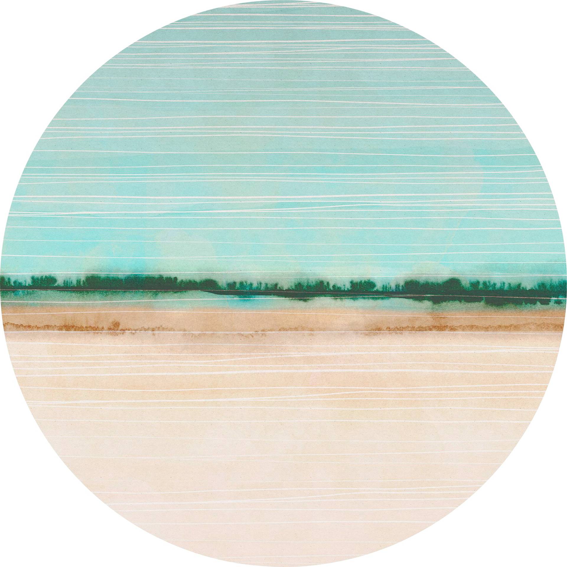 Komar Fototapete »Vlies selbstklebend - Beachside - Grösse 125 x 125 cm«, bedruckt, Wohnzimmer, Schlafzimmer Komar Fototapete »Vlies selbstklebend - Beachside - Grösse 125 x 125 cm«, bedruckt, Wohnzimmer, Schlafzimmer von Komar