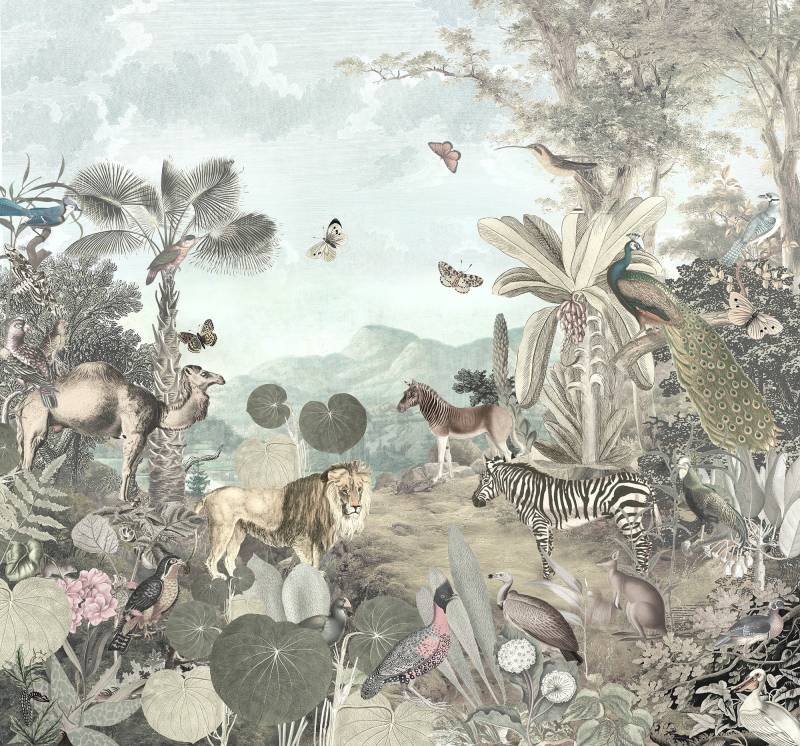 Komar Vliestapete »Digitaldruck Vlies - Creation - Grösse 300 x 280 cm«, bedruckt, Wohnzimmer, Schlafzimmer von Komar
