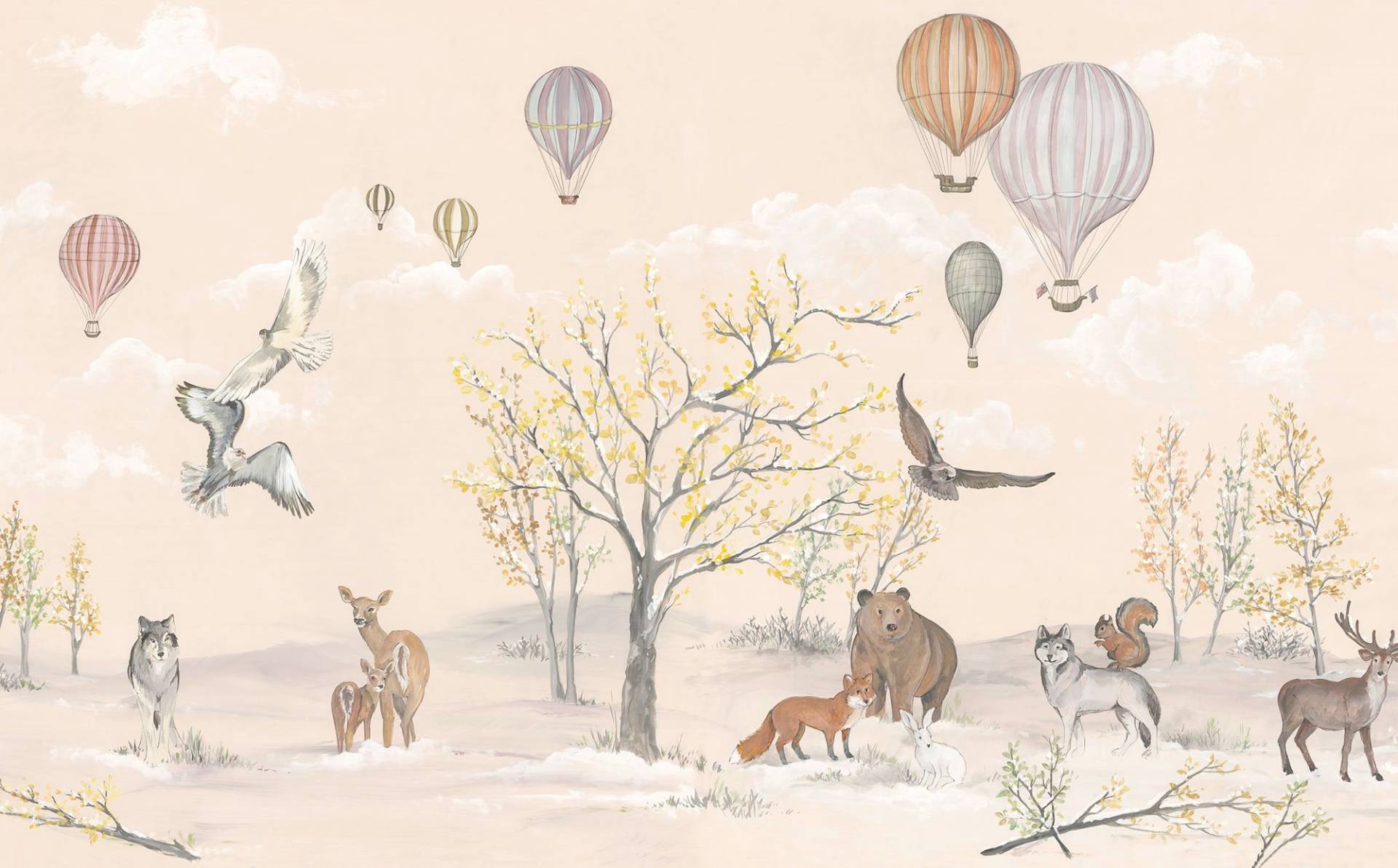 Komar Vliestapete »Digitaldruck Vlies - Forest Expedition - Grösse 450 x 280 cm«, bedruckt, Kinderzimmer Komar Vliestapete »Digitaldruck Vlies - Forest Expedition - Grösse 450 x 280 cm«, bedruckt, Kinderzimmer von Komar
