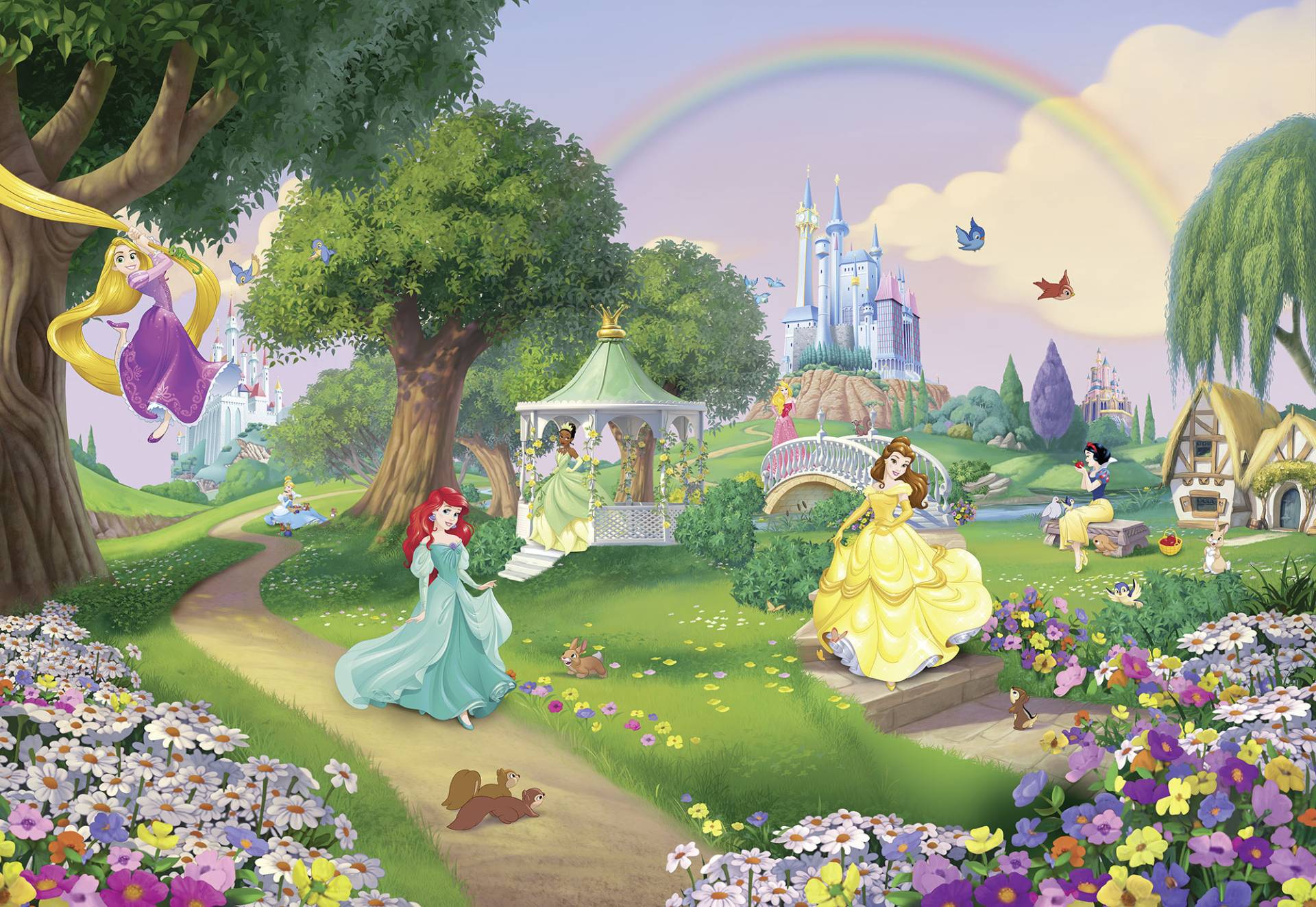 Komar Fototapete »Princess Rainbow« von Komar