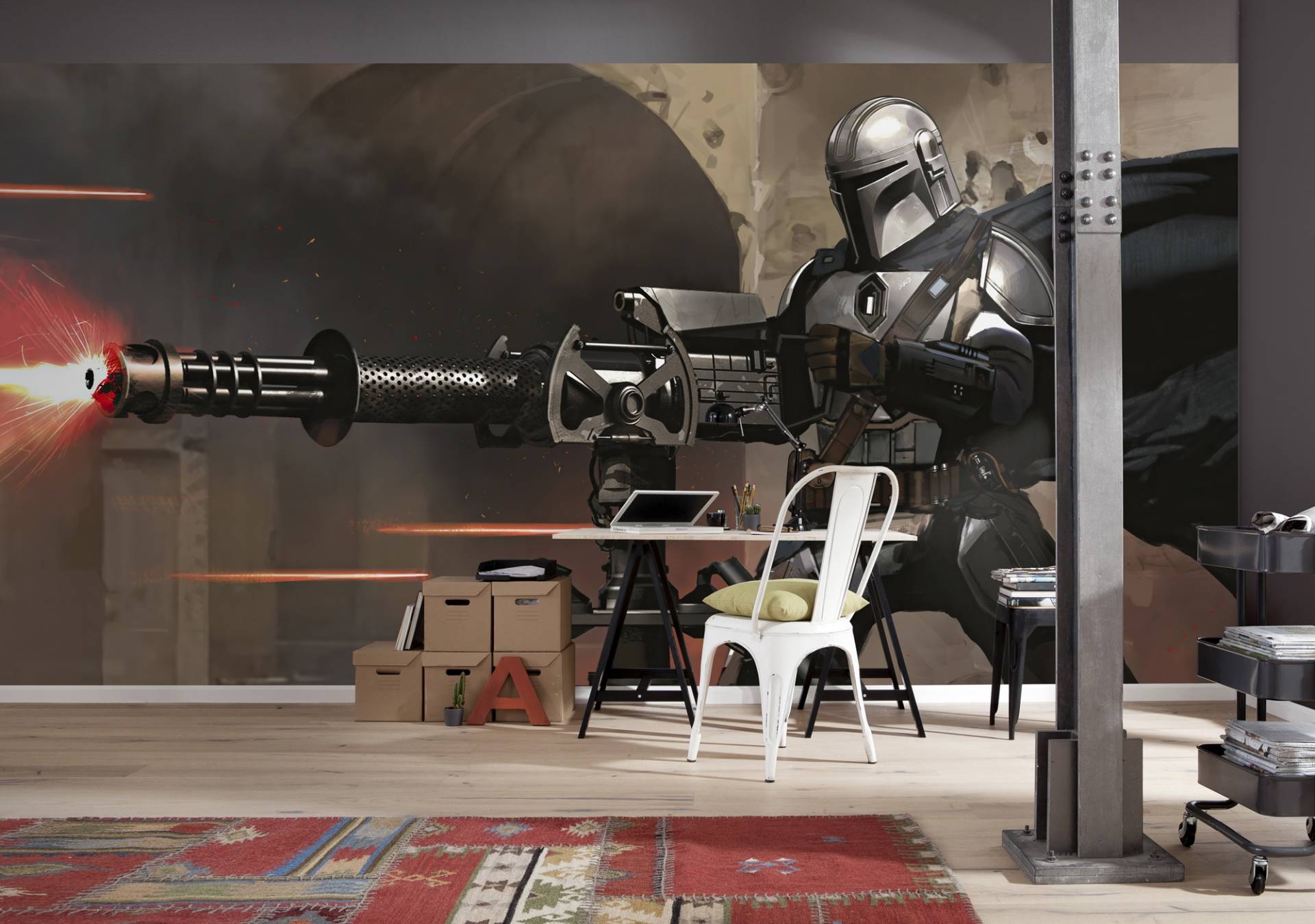 Komar Vliestapete »Star Wars The Mandalorian Blaster« von Komar