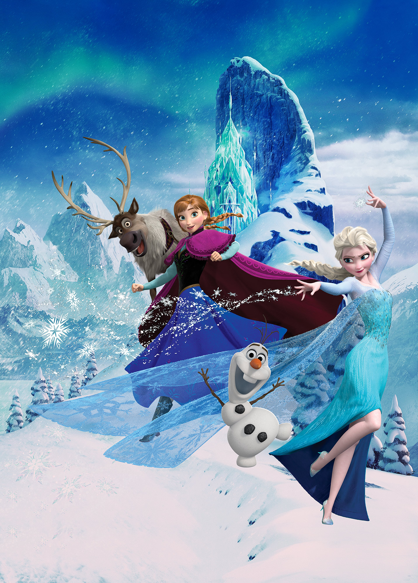 Komar Vliestapete »Frozen Elsas Magic« von Komar
