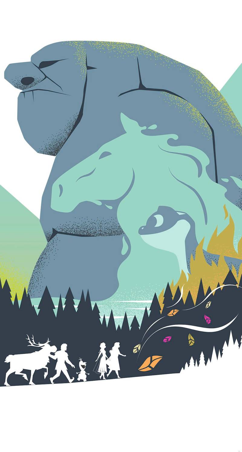 Komar Vliestapete »Digitaldruck Vlies - Frozen Adventure - Grösse 150 x 280 cm«, bedruckt, Kinderzimmer von Komar