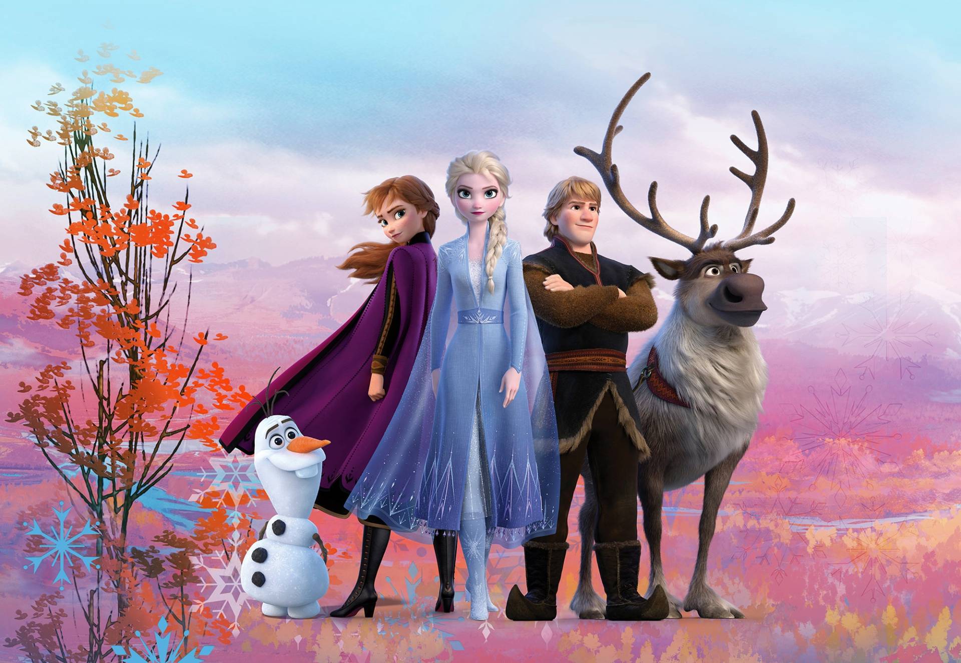 Komar Fototapete »Frozen Iconic - Grösse 368 x 254 cm«, bedruckt, Kinderzimmer Komar Fototapete »Frozen Iconic - Grösse 368 x 254 cm«, bedruckt, Kinderzimmer von Komar