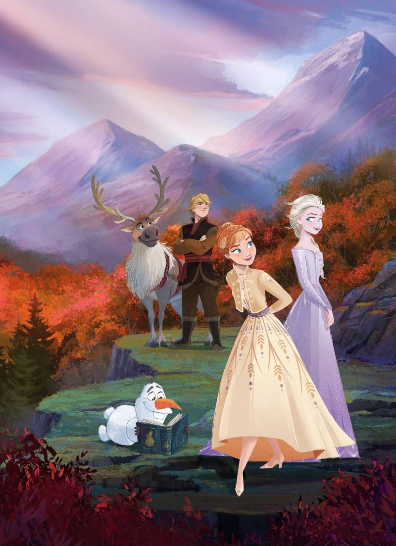 Komar Fototapete »Frozen Spring is Coming - Grösse 184 x 254 cm«, bedruckt, Kinderzimmer von Komar