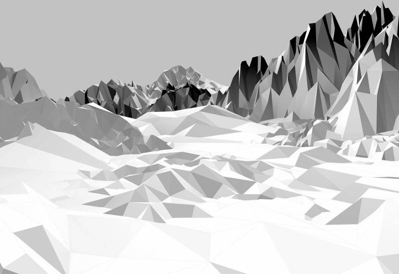 Komar Fototapete »Icefields - Grösse 368 x 254 cm«, bedruckt, Wohnzimmer, Schlafzimmer von Komar