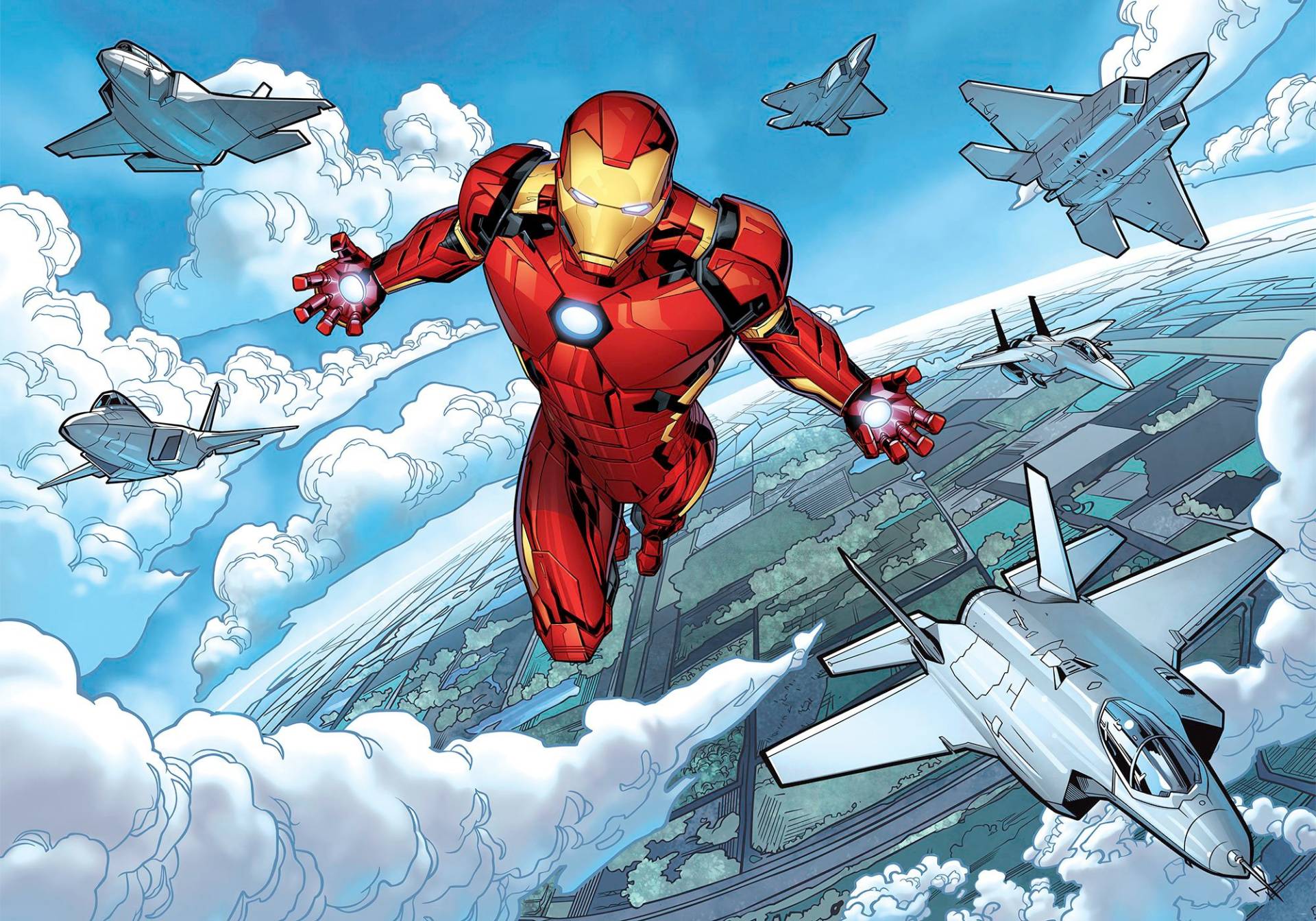 Komar Vliestapete »Iron Man Flight« von Komar