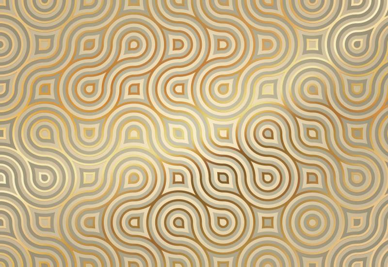 Komar Fototapete »Meander - Grösse 368 x 254 cm«, bedruckt, Wohnzimmer, Schlafzimmer von Komar