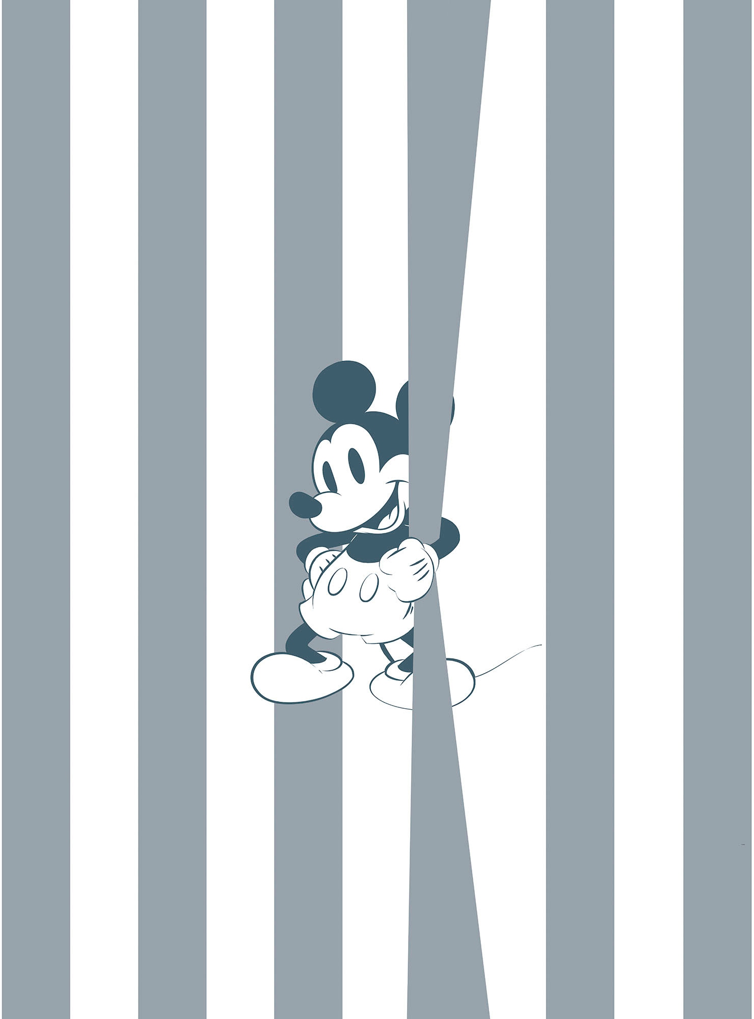 Komar Vliestapete »Digitaldruck Vlies - Mickey Offbeat - Grösse 200 x 250 cm«, bedruckt, Kinderzimmer von Komar