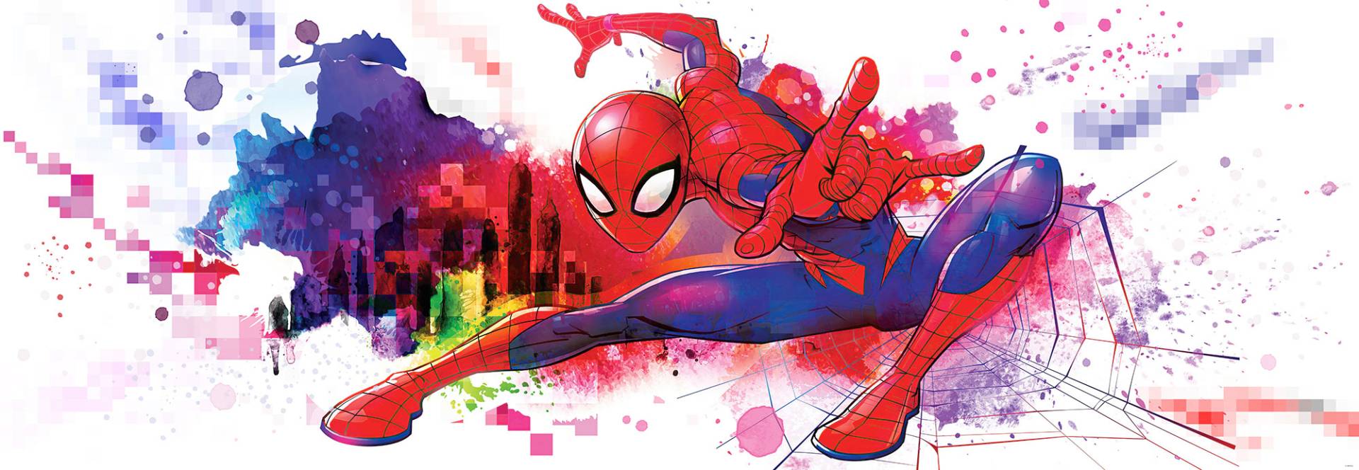 Komar Fototapete »Spider-Man Graffiti Art« von Komar