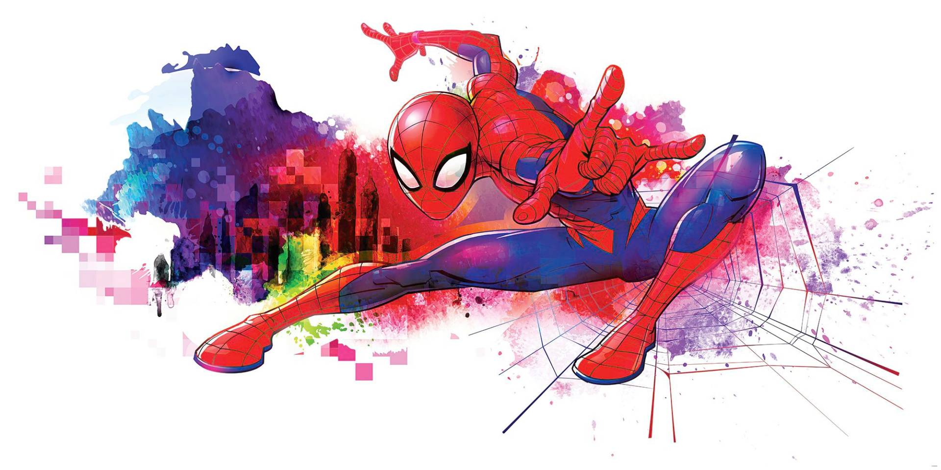 Komar Vliestapete »Spider-Man Graffiti Art« von Komar