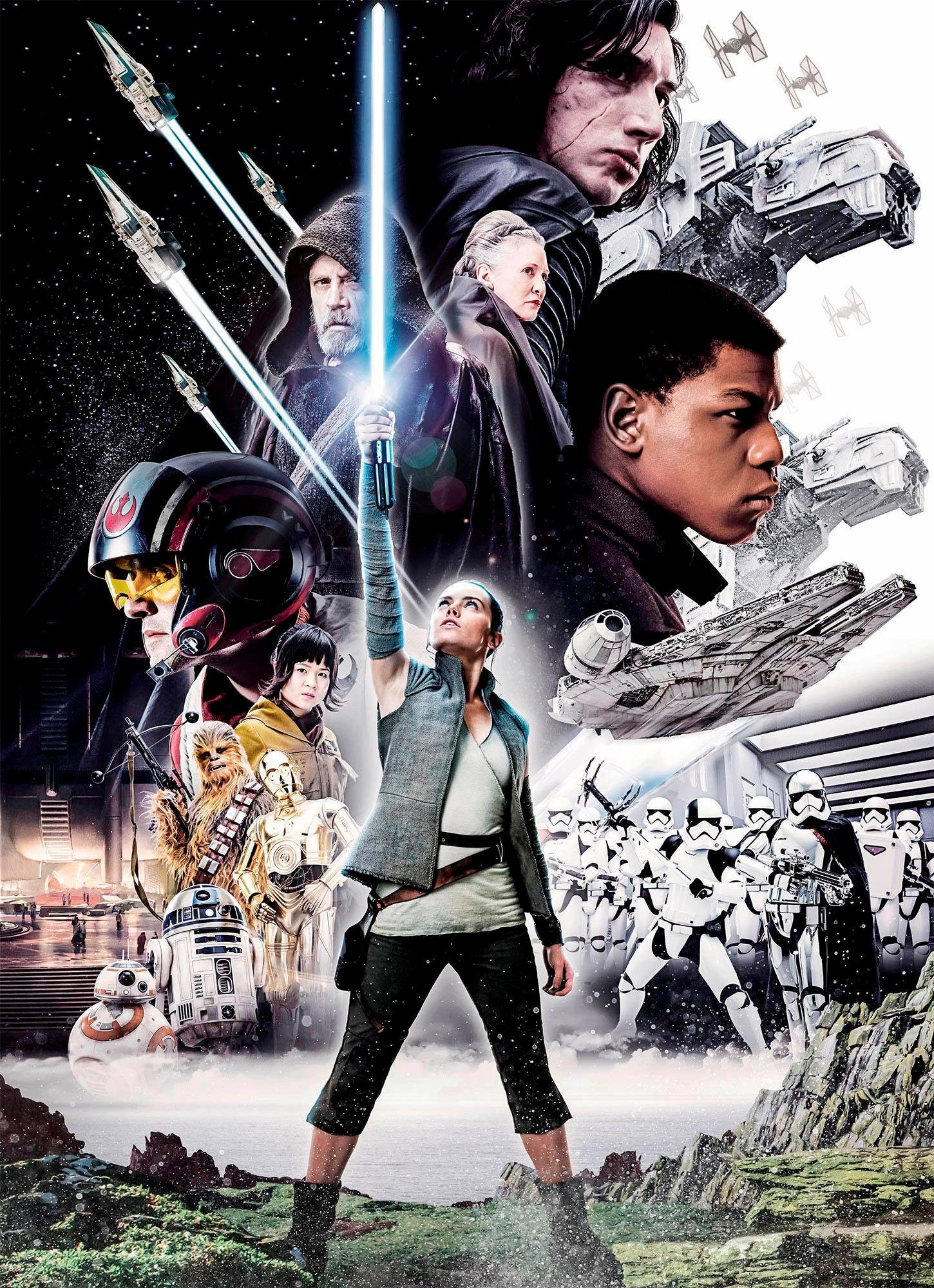 Komar Fototapete »STAR WARS Balance - Grösse 184 x 254 cm«, bedruckt, Kinderzimmer Komar Fototapete »STAR WARS Balance - Grösse 184 x 254 cm«, bedruckt, Kinderzimmer von Komar