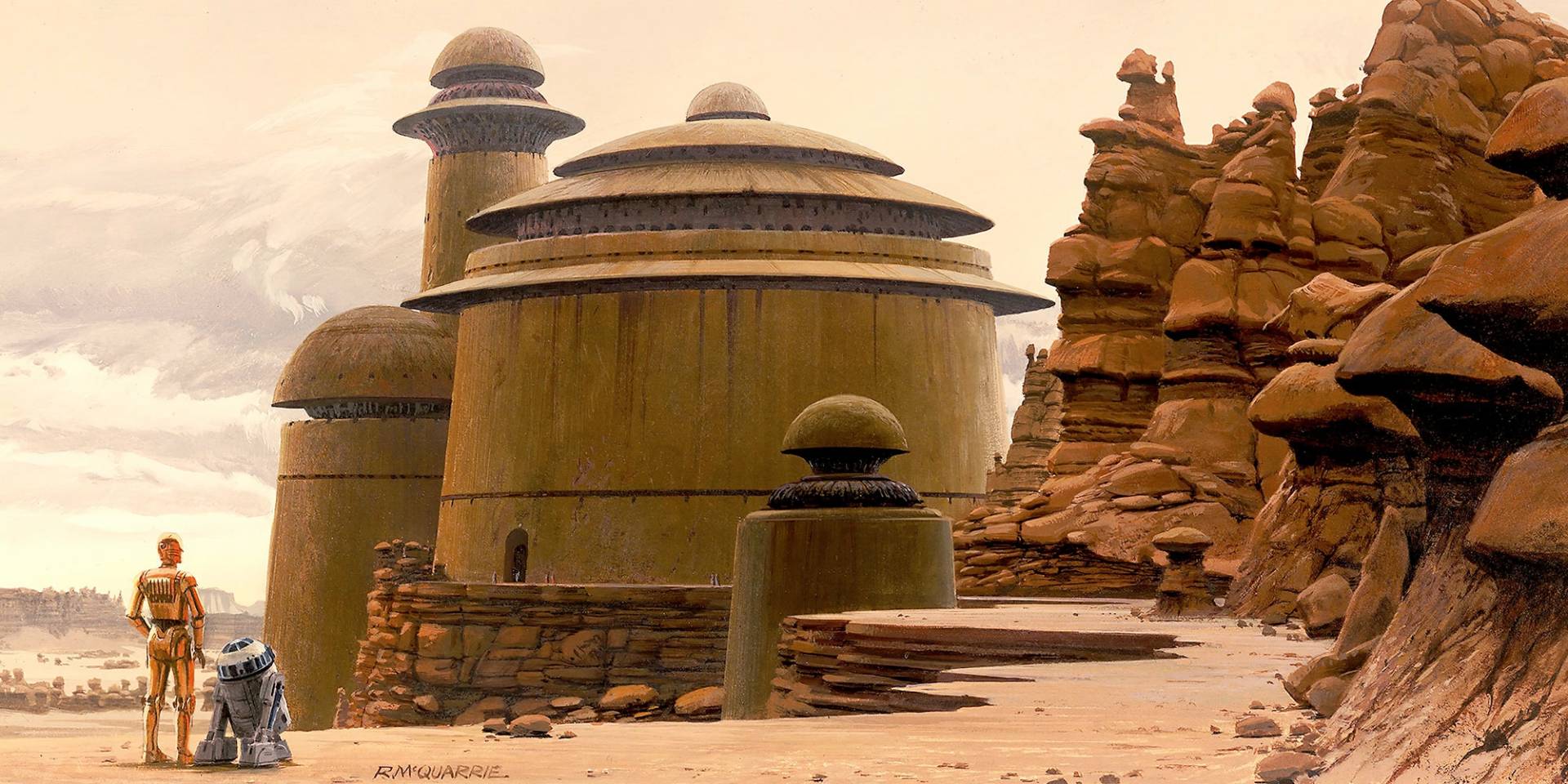 Komar Vliestapete »Star Wars Classic RMQ Jabbas Palace« von Komar
