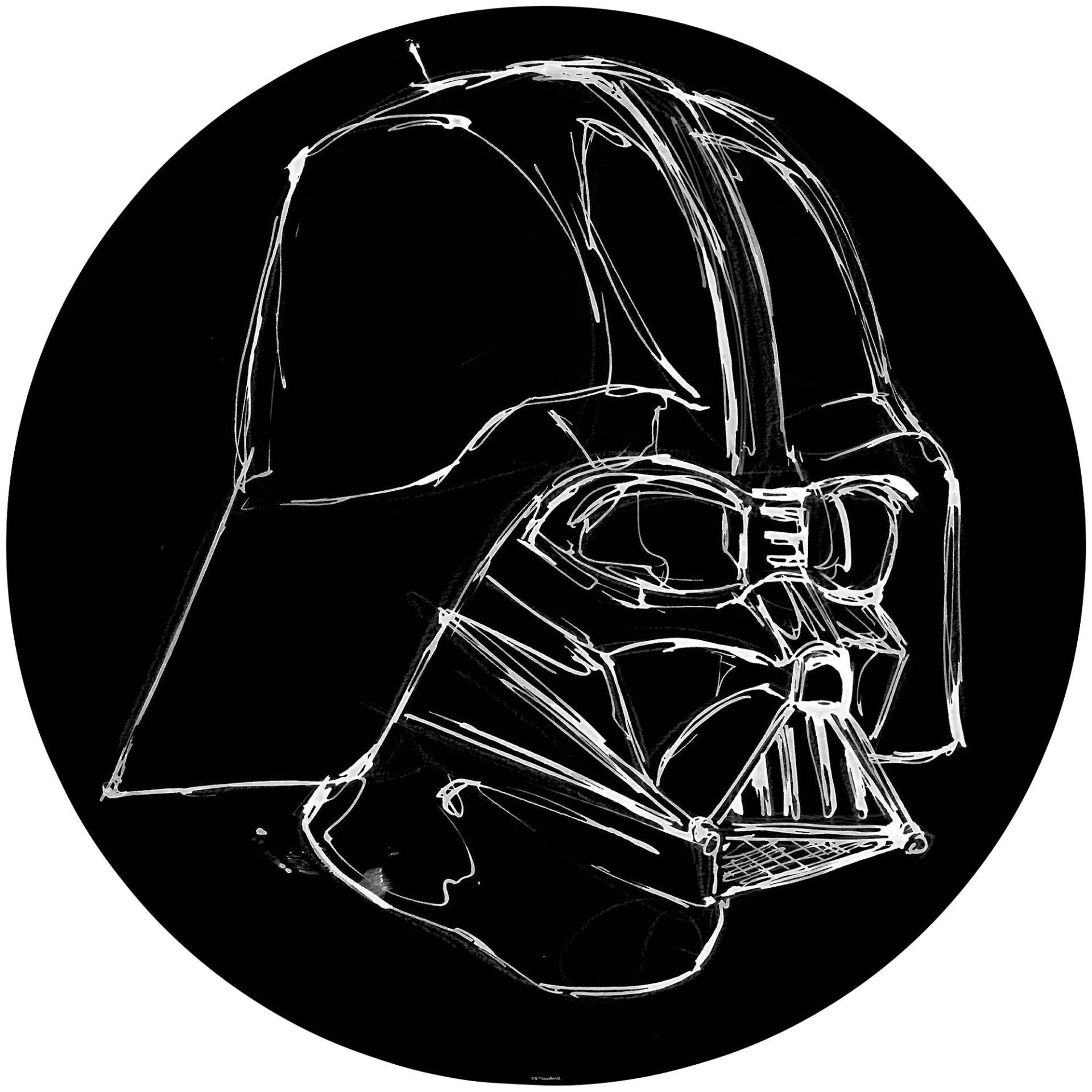 Komar Fototapete »Star Wars Ink Vader« von Komar