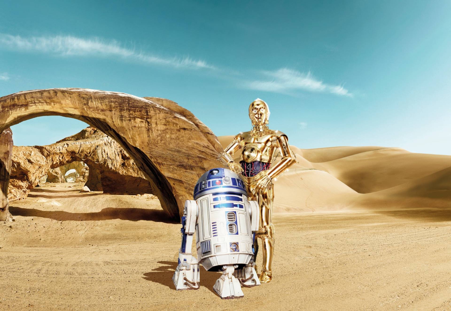 Komar Fototapete »Star Wars Lost Droids« von Komar