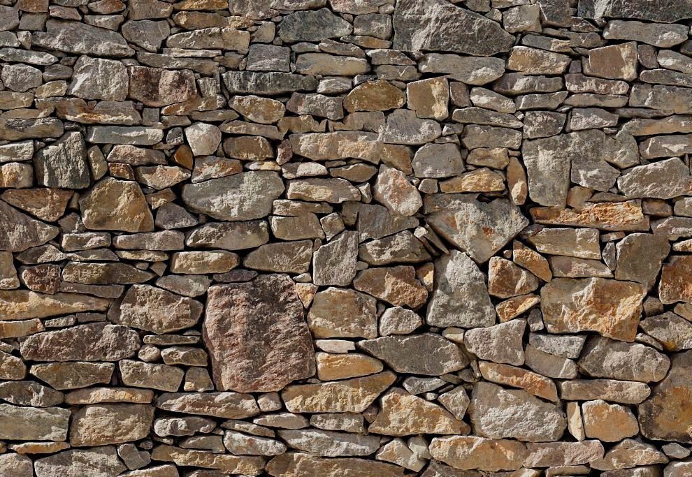 Komar Fototapete »Stone Wall« von Komar