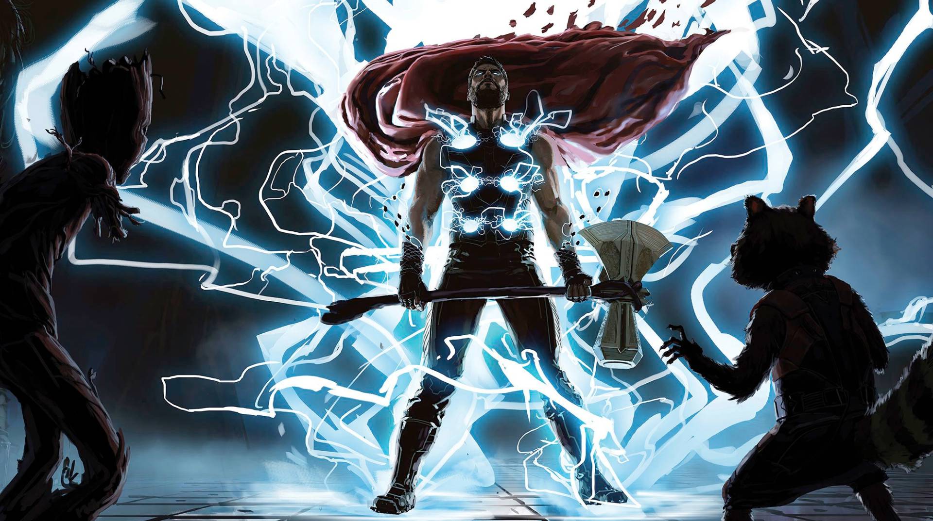 Komar Vliestapete »Digitaldruck Vlies - Thor God of Thunder - Grösse 500 x 280 cm«, bedruckt, Kinderzimmer Komar Vliestapete »Digitaldruck Vlies - Thor God of Thunder - Grösse 500 x 280 cm«, bedruckt, Kinderzimmer von Komar