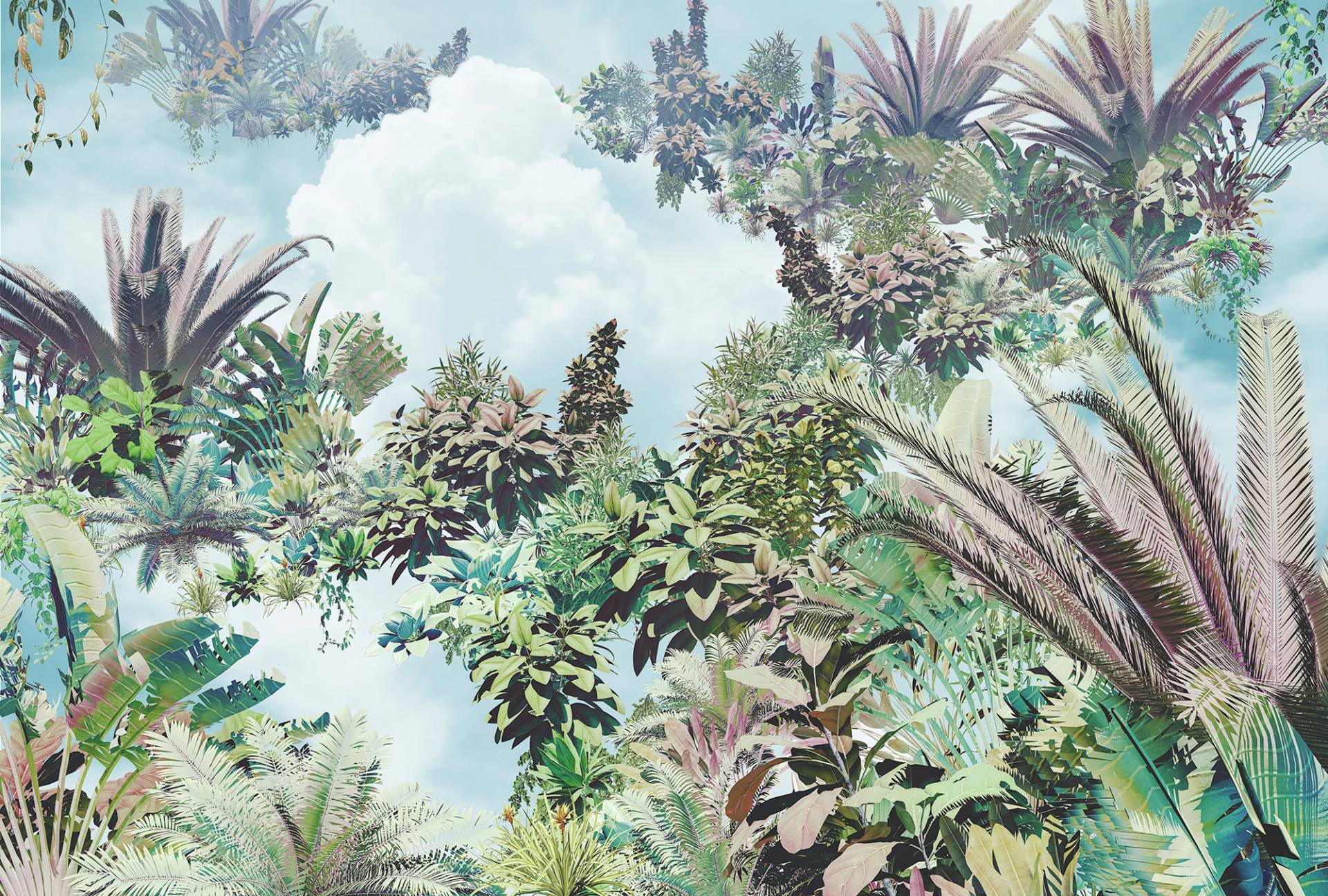 Komar Vliestapete »Vlies - Tropical Heaven - Grösse 368 x 248 cm«, bedruckt, Wohnzimmer, Schlafzimmer Komar Vliestapete »Vlies - Tropical Heaven - Grösse 368 x 248 cm«, bedruckt, Wohnzimmer, Schlafzimmer von Komar