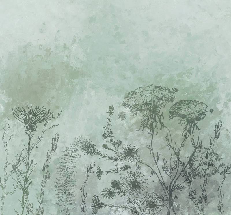 Komar Vliestapete »Digitaldruck Vlies - Whiff - Grösse 300 x 280 cm«, bedruckt, Wohnzimmer, Schlafzimmer von Komar