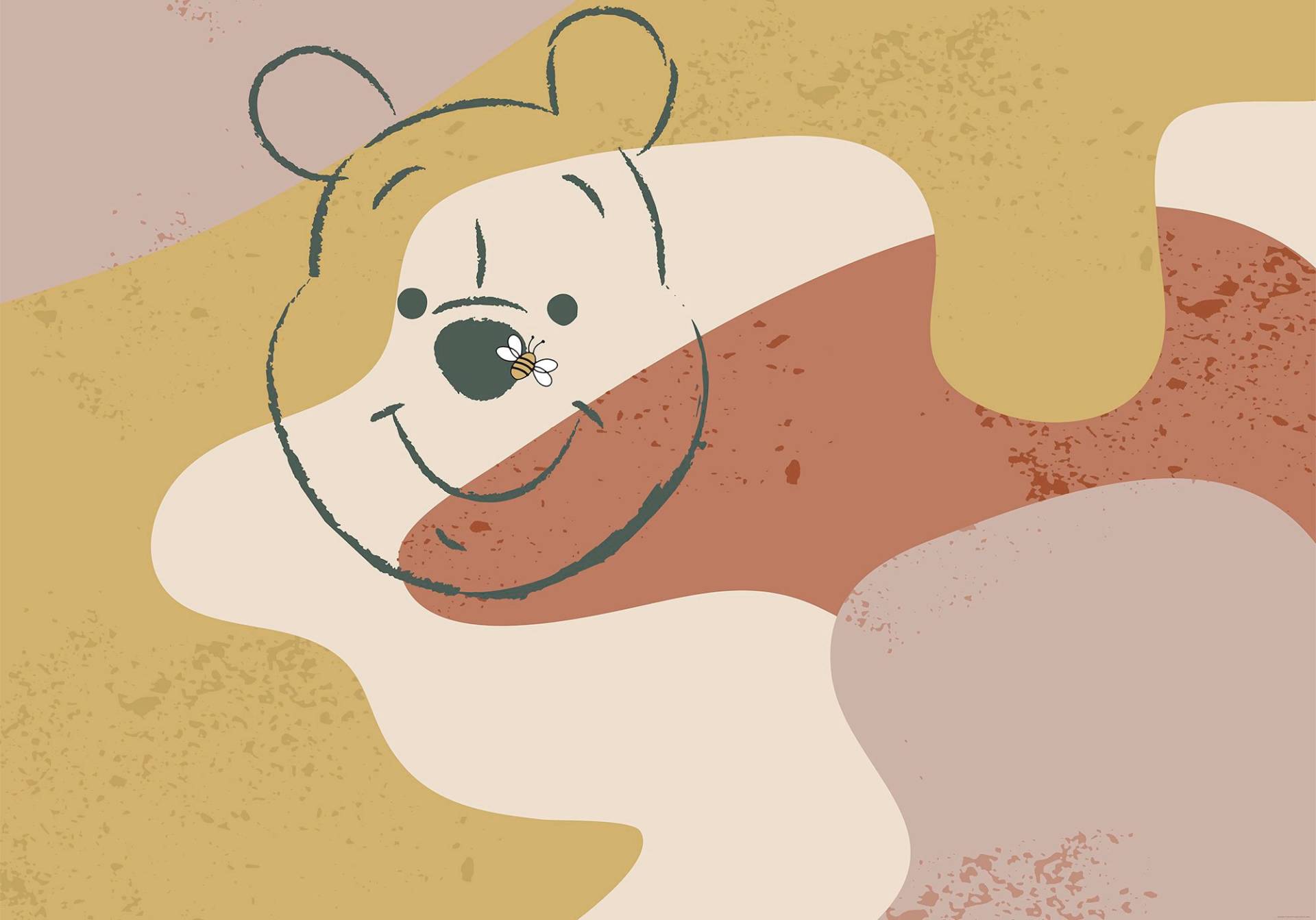 Komar Vliestapete »Digitaldruck Vlies - Winnie the Pooh Bee - Grösse 400 x 280 cm«, bedruckt, Kinderzimmer Komar Vliestapete »Digitaldruck Vlies - Winnie the Pooh Bee - Grösse 400 x 280 cm«, bedruckt, Kinderzimmer von Komar