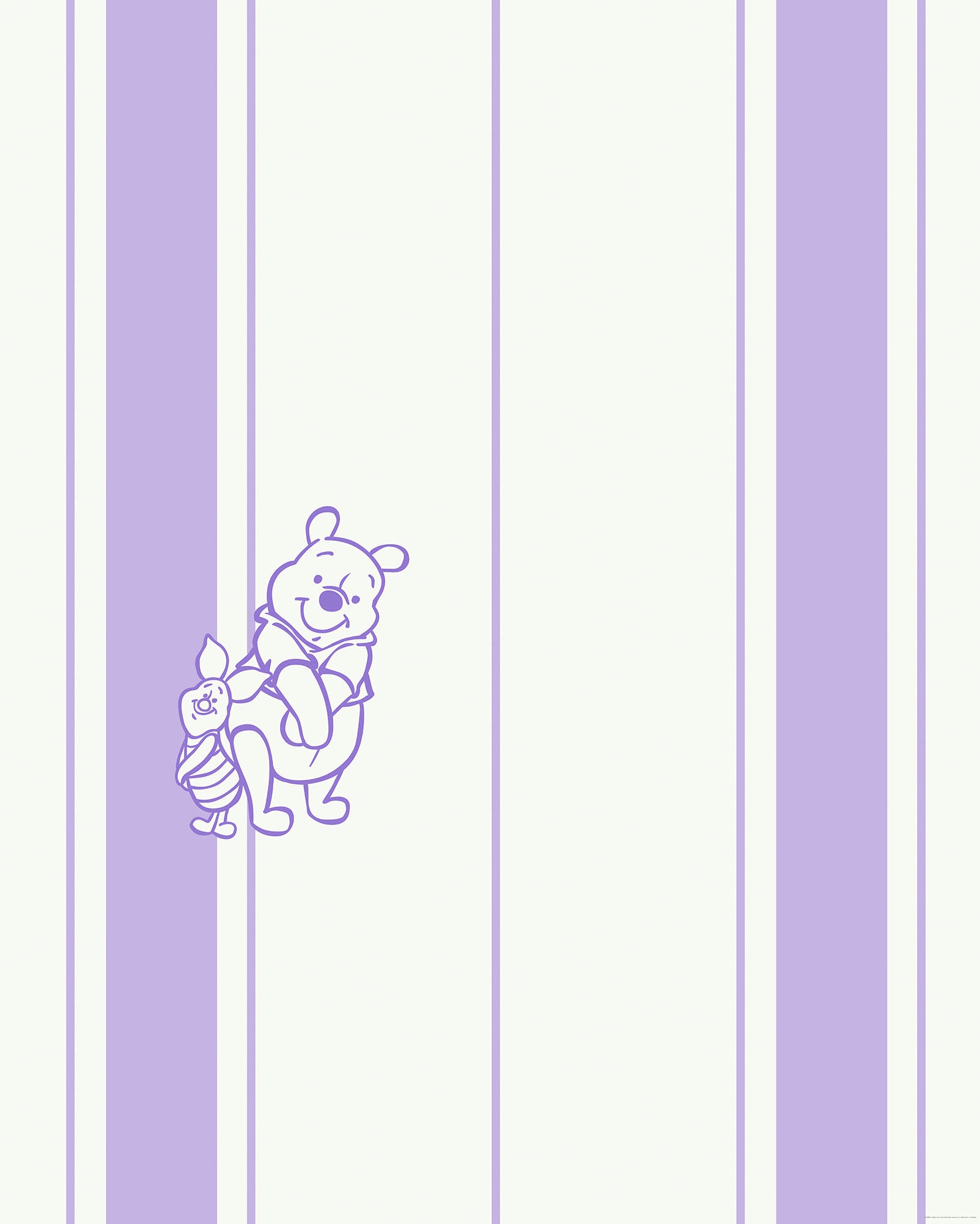 Komar Vliestapete »Digitaldruck Vlies - Winnie the Pooh Gentle - Grösse 200 x 250 cm«, bedruckt, Kinderzimmer von Komar
