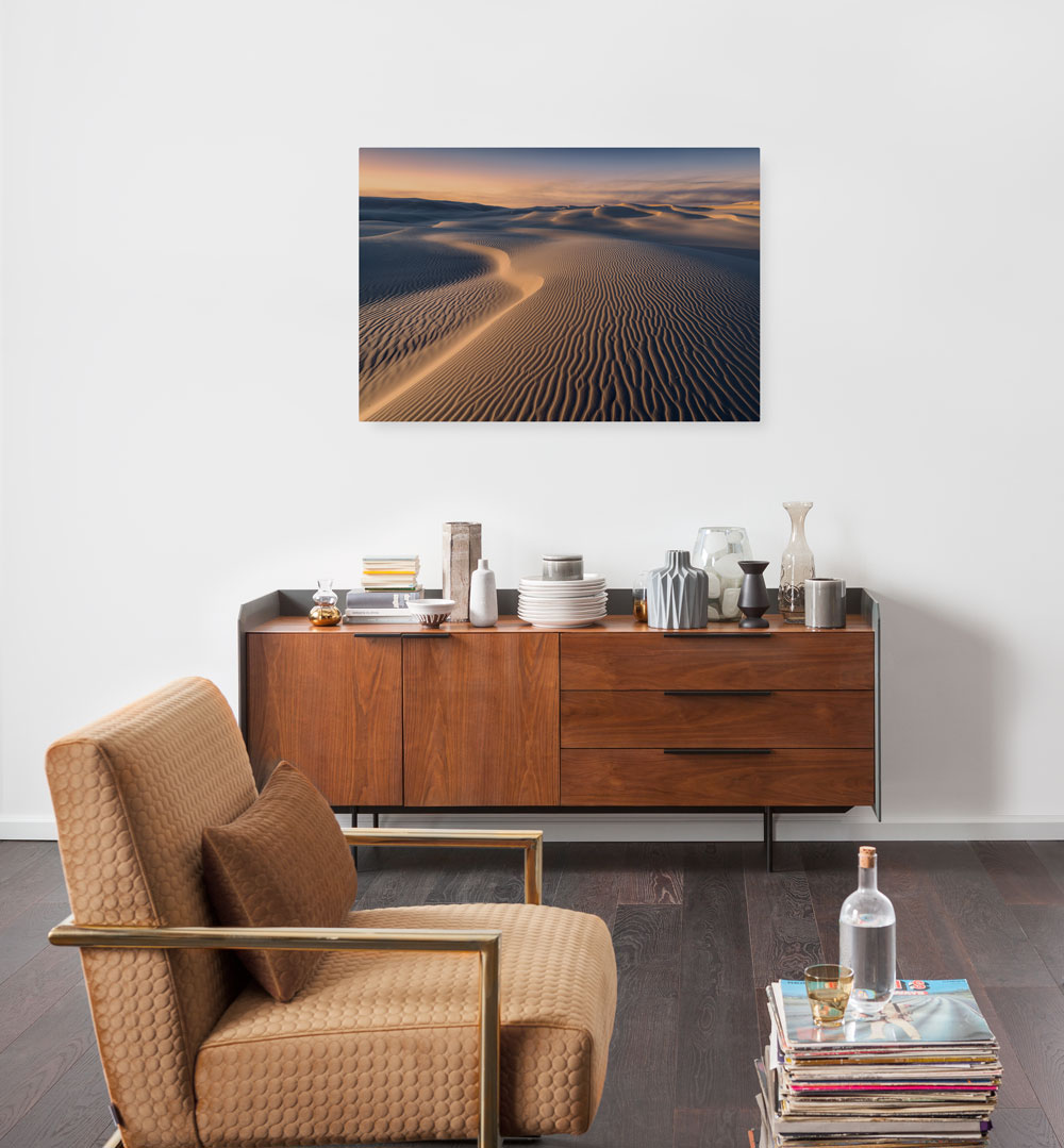 Komar Leinwandbild »Sand Storm«, Baum-Blätter-Natur-Berge-Blumen-Foto-Jahreszeiten-Landschaft-Meer-Strand-Palmen, (1 St.) von Komar