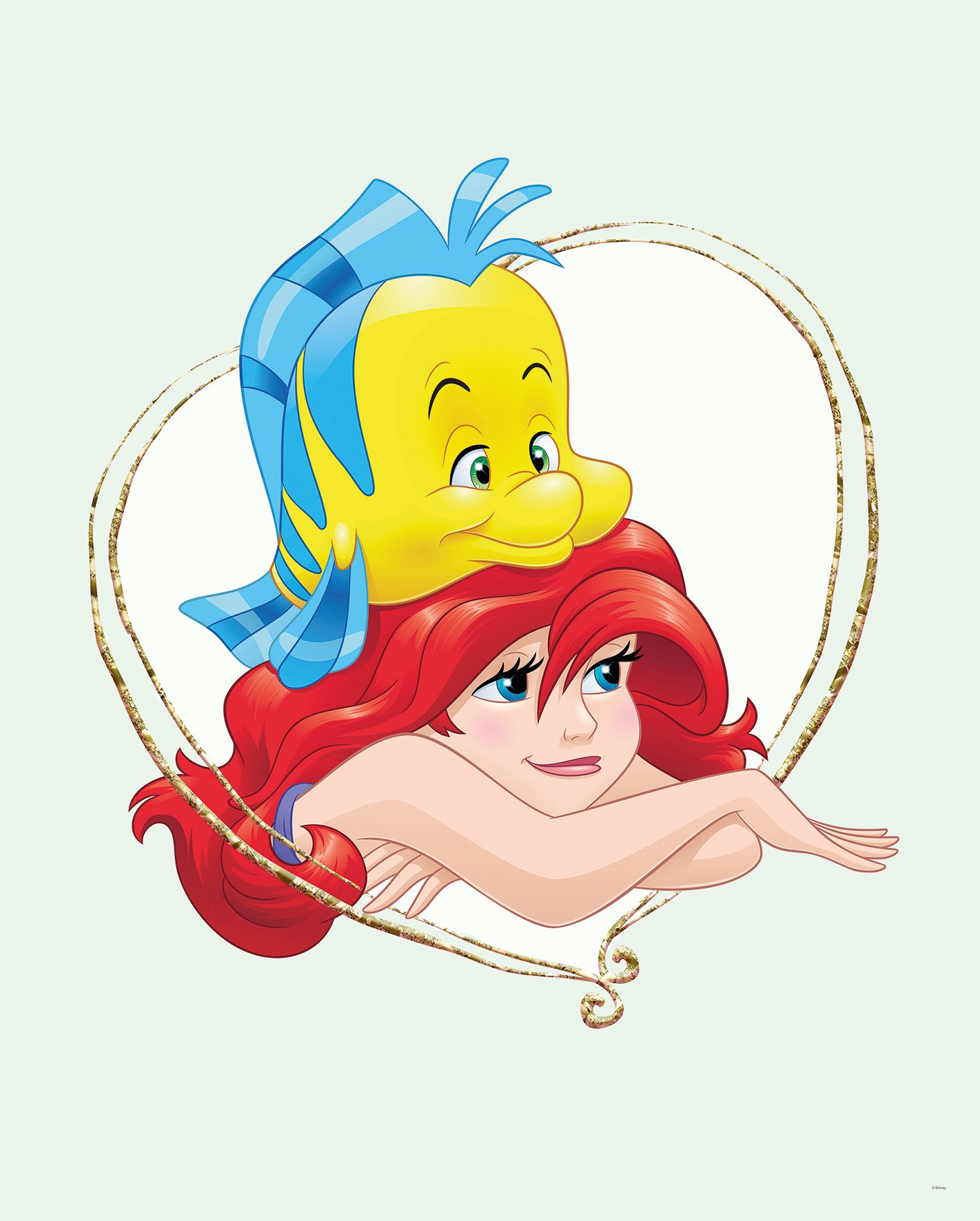 Komar Bild »Ariel & Fabius«, Disney, (1 St.), Wandbild zur Dekoration im Kinderzimmer - ohne Rahmen Komar Bild »Ariel & Fabius«, Disney, (1 St.), Wandbild zur Dekoration im Kinderzimmer - ohne Rahmen von Komar
