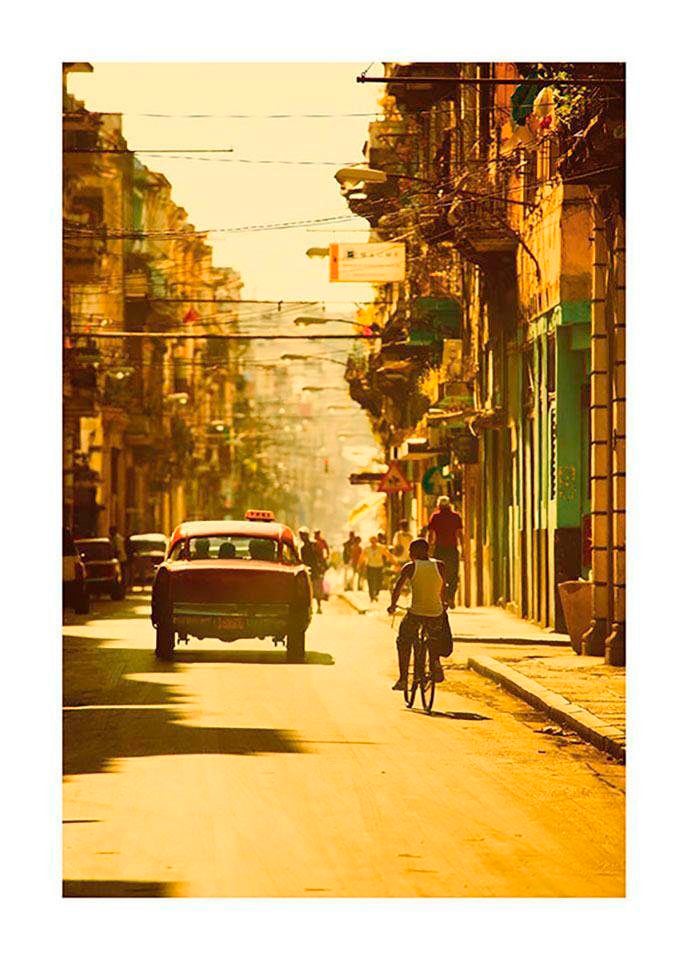 Komar Poster »Cuba Streets«, Städte, (1 St.) von Komar