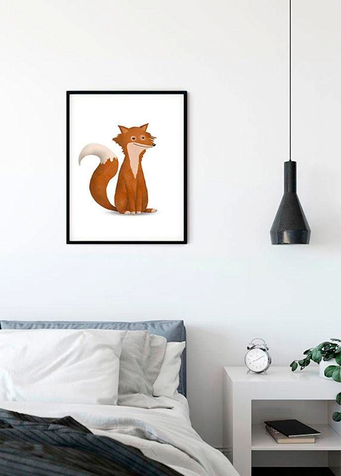 Komar Bild »Cute Animal Fox«, Tiere, (1 St.), Wandbild zur Dekoration - ohne Rahmen Komar Bild »Cute Animal Fox«, Tiere, (1 St.), Wandbild zur Dekoration - ohne Rahmen von Komar