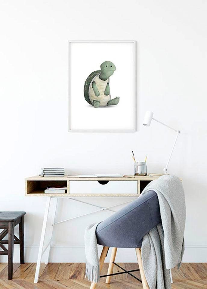 Komar Poster »Cute Animal Turtle«, Schildkröten, (1 St.) von Komar