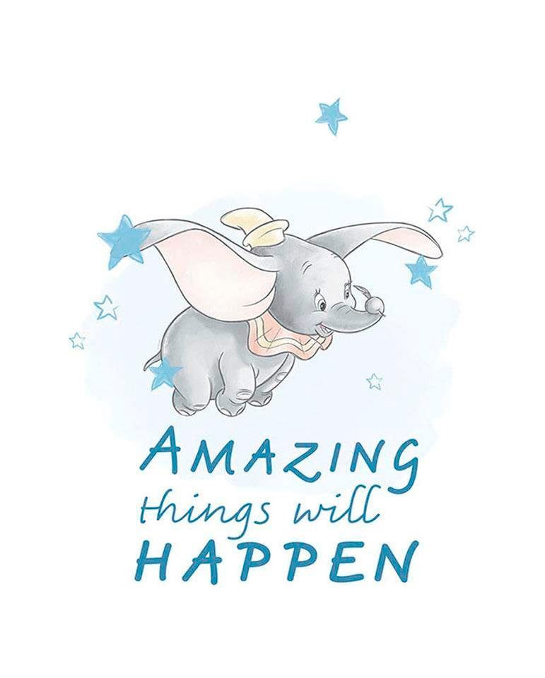 Komar Bild »Dumbo Amazing«, Disney, (1 St.), Wandbild zur Dekoration im Kinderzimmer - ohne Rahmen Komar Bild »Dumbo Amazing«, Disney, (1 St.), Wandbild zur Dekoration im Kinderzimmer - ohne Rahmen von Komar