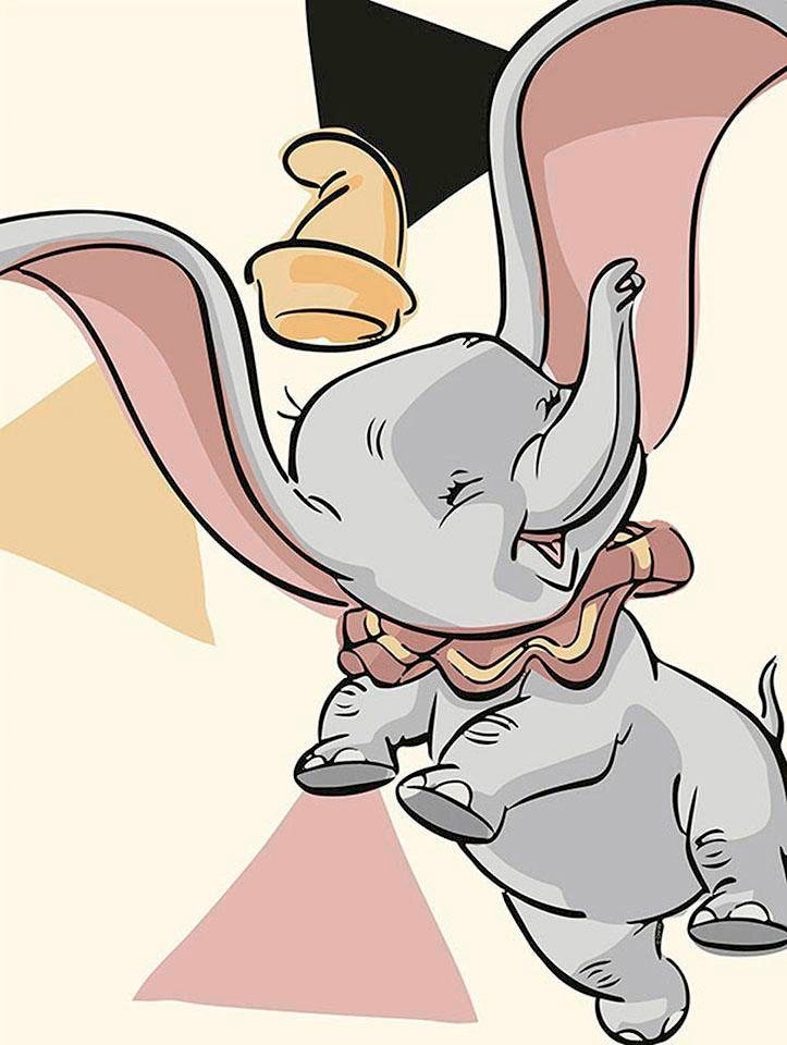 Komar Bild »Dumbo Angles«, Disney, (1 St.), Wandbild zur Dekoration im Kinderzimmer - ohne Rahmen Komar Bild »Dumbo Angles«, Disney, (1 St.), Wandbild zur Dekoration im Kinderzimmer - ohne Rahmen von Komar