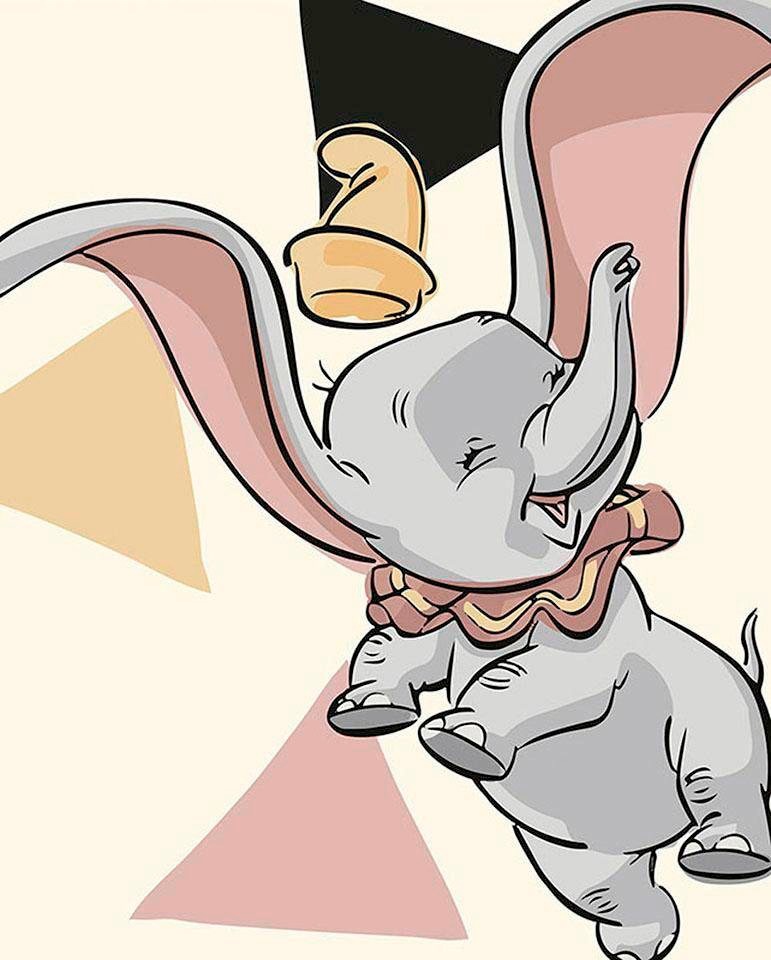 Komar Bild »Dumbo Angles«, Disney, (1 St.), Wandbild zur Dekoration im Kinderzimmer - ohne Rahmen Komar Bild »Dumbo Angles«, Disney, (1 St.), Wandbild zur Dekoration im Kinderzimmer - ohne Rahmen von Komar