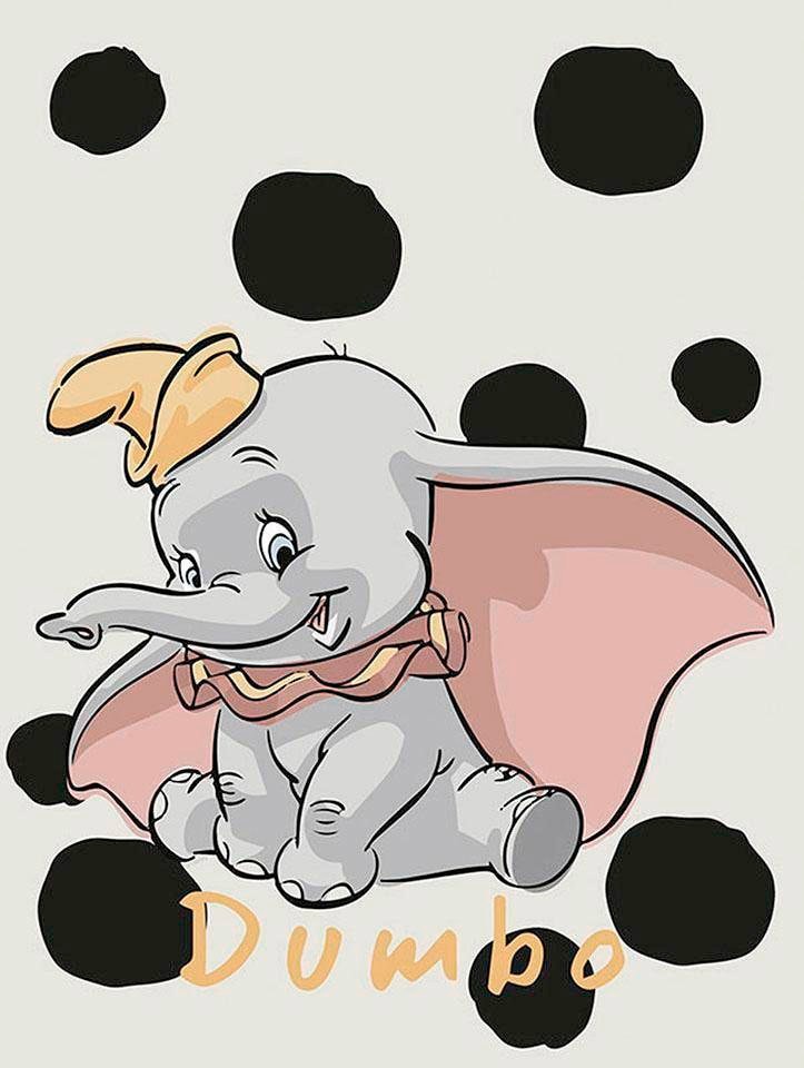 Komar Bild »Dumbo Dots«, Disney, (1 St.), Wandbild zur Dekoration im Kinderzimmer - ohne Rahmen Komar Bild »Dumbo Dots«, Disney, (1 St.), Wandbild zur Dekoration im Kinderzimmer - ohne Rahmen von Komar