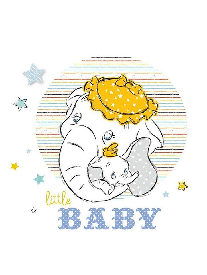 Komar Bild »Dumbo Little Baby«, Disney, (1 St.), Wandbild zur Dekoration im Kinderzimmer - ohne Rahmen von Komar
