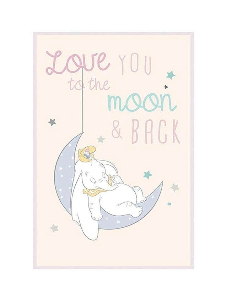 Komar Bild »Dumbo Moon«, Disney, (1 St.), Wandbild zur Dekoration im Kinderzimmer - ohne Rahmen Komar Bild »Dumbo Moon«, Disney, (1 St.), Wandbild zur Dekoration im Kinderzimmer - ohne Rahmen von Komar
