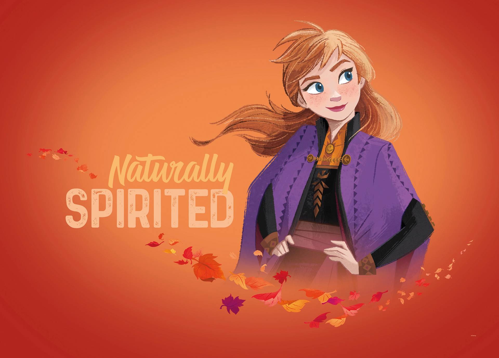 Komar Poster »Frozen 2 Anna Autumn Spirit«, Disney, (1 St.) von Komar