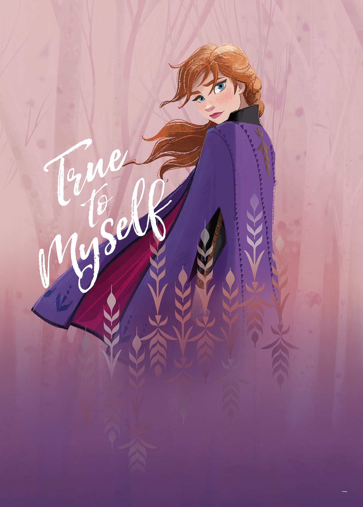 Komar Poster »Frozen Anna True to Myself«, Disney, (1 St.) von Komar