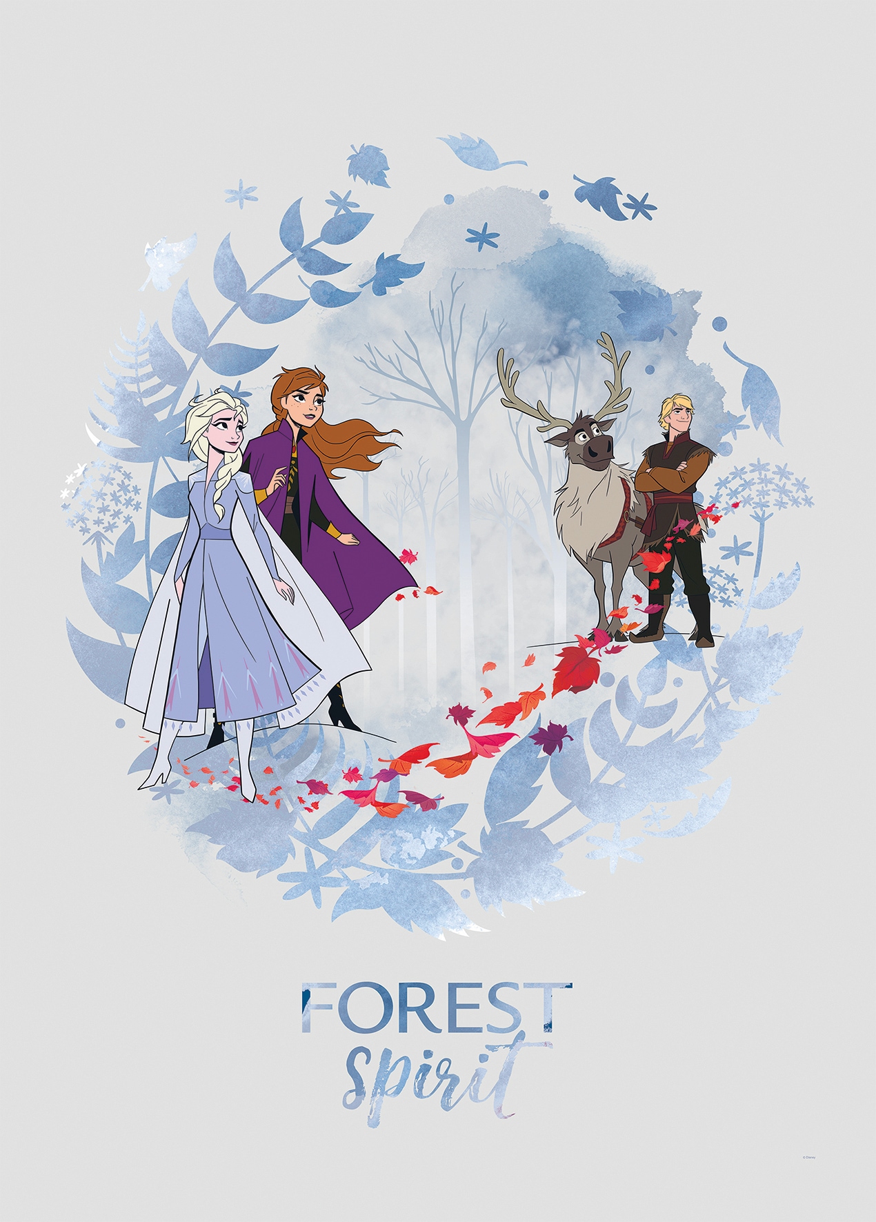 Komar Bild »Frozen Spirit«, Disney, (1 St.), Wandbild zur Dekoration im Kinderzimmer - ohne Rahmen Komar Bild »Frozen Spirit«, Disney, (1 St.), Wandbild zur Dekoration im Kinderzimmer - ohne Rahmen von Komar