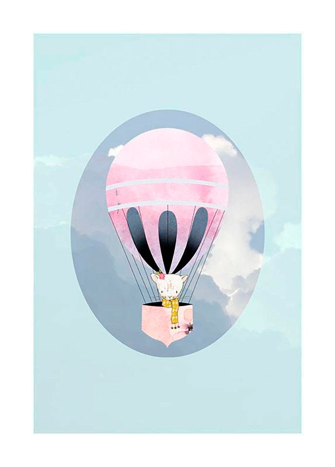 Komar Bild »Happy Balloon Green«, Figuren, (1 St.), Wandbild zur Dekoration - ohne Rahmen Komar Bild »Happy Balloon Green«, Figuren, (1 St.), Wandbild zur Dekoration - ohne Rahmen von Komar