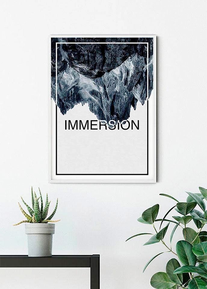 Komar Bild »Immersion Steel«, Abstrakt-Sprüche & Texte, (1 St.), Wandbild zur Dekoration - ohne Rahmen Komar Bild »Immersion Steel«, Abstrakt-Sprüche & Texte, (1 St.), Wandbild zur Dekoration - ohne Rahmen von Komar