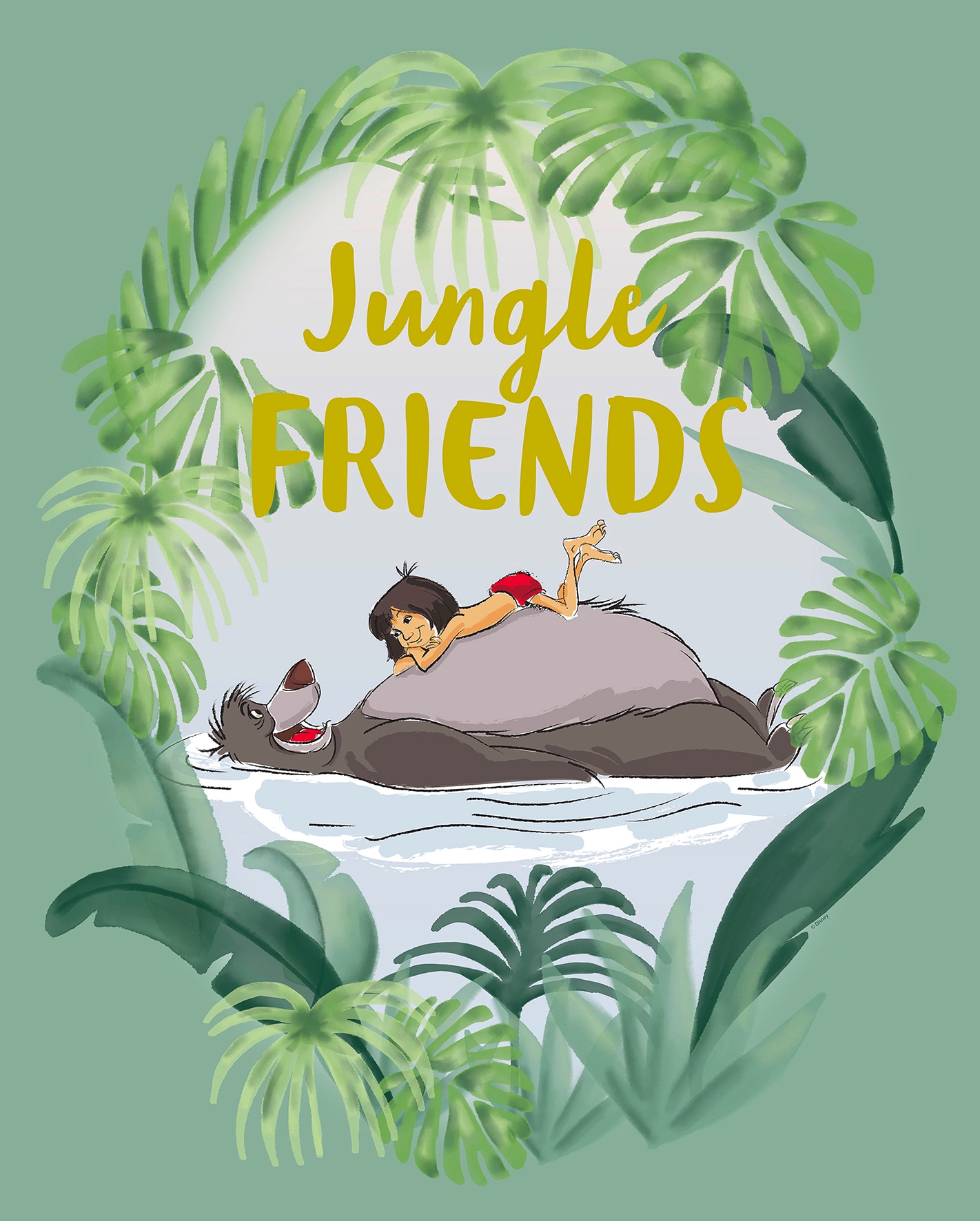 Komar Bild »Jungle Book Friends«, Disney, (1 St.), Wandbild zur Dekoration im Kinderzimmer - ohne Rahmen Komar Bild »Jungle Book Friends«, Disney, (1 St.), Wandbild zur Dekoration im Kinderzimmer - ohne Rahmen von Komar