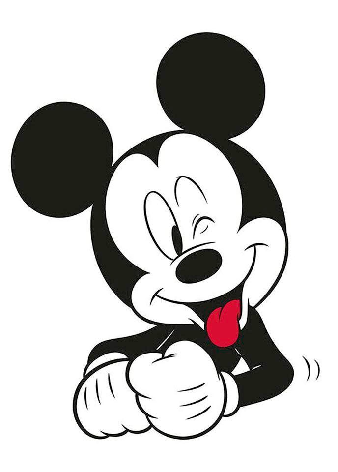 Komar Bild »Mickey Mouse Funny«, Disney, (1 St.), Wandbild zur Dekoration im Kinderzimmer - ohne Rahmen von Komar
