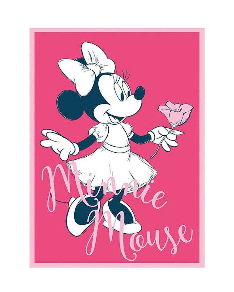 Komar Poster »Minnie Mouse Girlie«, Disney, (1 St.) von Komar