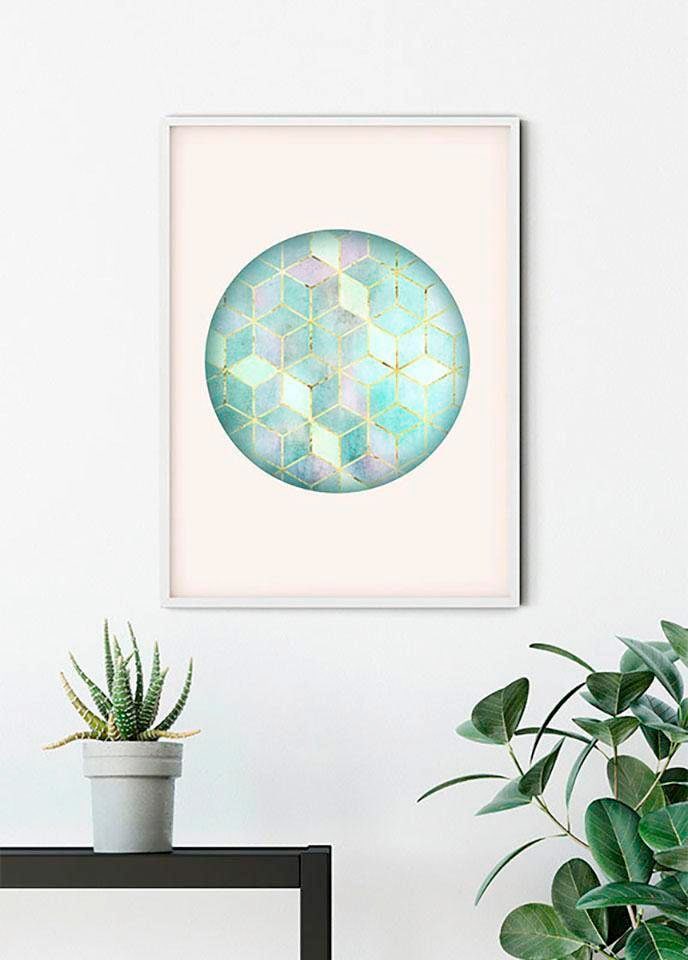 Komar Bild »Mosaik Circle Verde«, Formen-Kunst, (1 St.), Wandbild zur Dekoration - ohne Rahmen Komar Bild »Mosaik Circle Verde«, Formen-Kunst, (1 St.), Wandbild zur Dekoration - ohne Rahmen von Komar