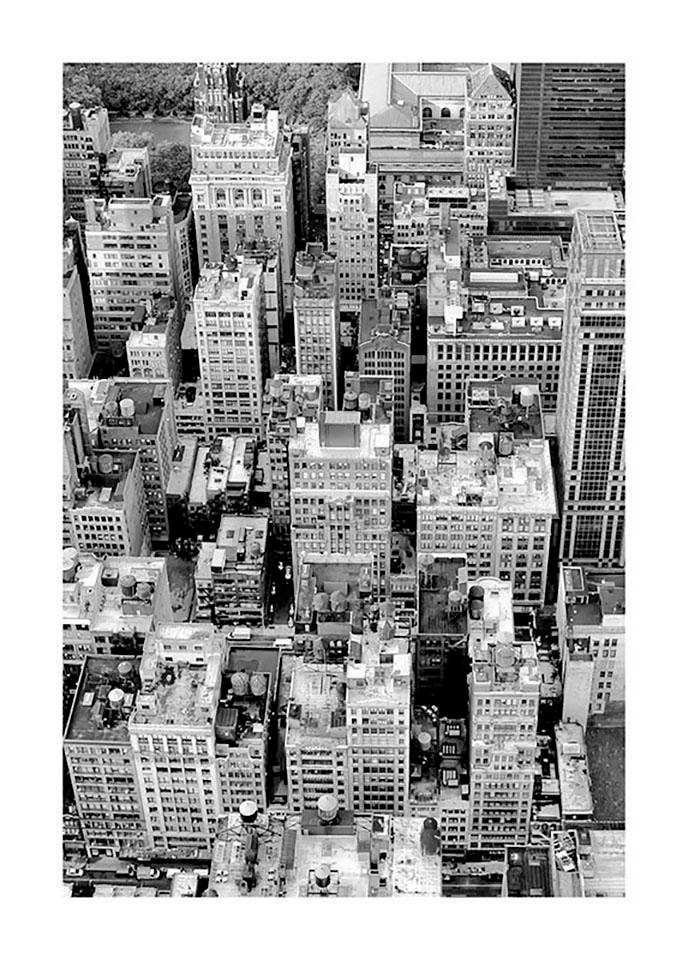 Komar Bild »Roof Top«, Städte, (1 St.), Wandbild zur Dekoration - ohne Rahmen Komar Bild »Roof Top«, Städte, (1 St.), Wandbild zur Dekoration - ohne Rahmen von Komar