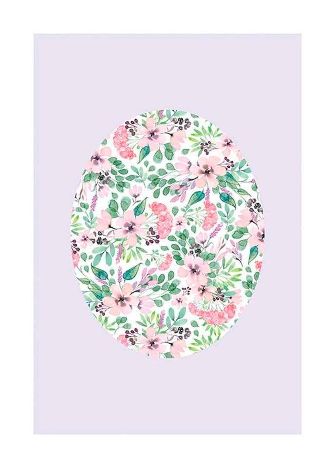 Komar Bild »Shelly Patterns Lavender«, Blumen, (1 St.), Wandbild zur Dekoration - ohne Rahmen Komar Bild »Shelly Patterns Lavender«, Blumen, (1 St.), Wandbild zur Dekoration - ohne Rahmen von Komar