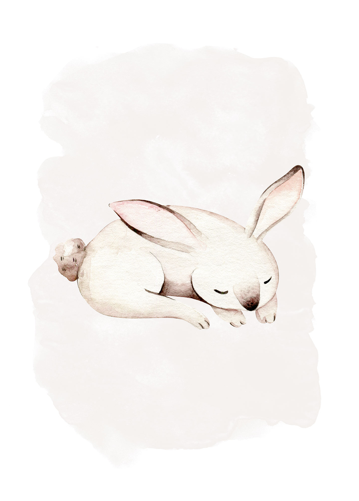 Komar Poster »Sleepy Bunny«, (1 St.) von Komar